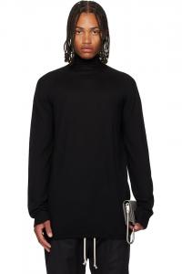 Свитер с черепахой большого размера с символикой Concordian Rick Owens, черный