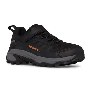 Кроссовки Merrell Kids Moab Speed 2 Low A/C Waterproof, черный