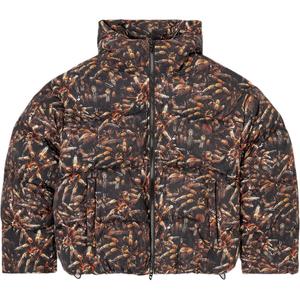 DIESEL Толстовка с капюшоном с принтом тарантулов, Black Brown