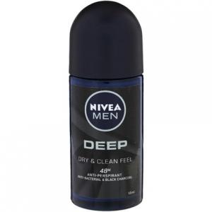Шариковый мужской дезодорант Deep Dark Wood, 50 мл, Nivea