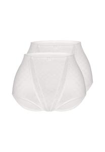 Трусики-Лифчики из хлопка жаккарда упаковка из 2 шт. Sassa, белый
