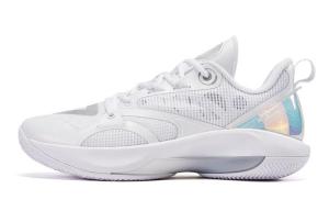 Wiggins AW1 Противоскользящие Износостойкие Низкие Баскетбольные Кроссовки Мужские PEAK, Бэймакс/Светло-серый