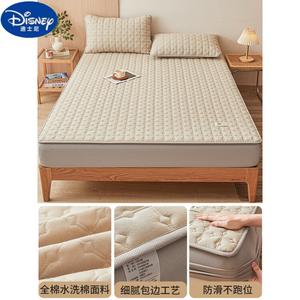 Disney Простыня на резинке 180х200 см, хлопковая, класс А, Shiguang Star, цвет хаки