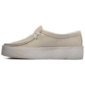 Женские лоферы Originals Wallabee на шнуровке Clarks, White