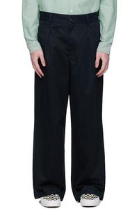 Широкие брюки с одной складкой Noah, синий