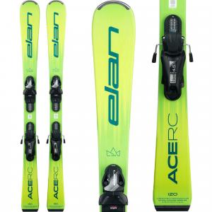 Детские лыжи RC Ace с креплениями GripWalk CA Jrs EL 4.5 '25 Elan, Green
