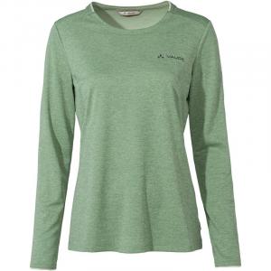 Shirt wo essential ls t-shirt Vaude, зеленый