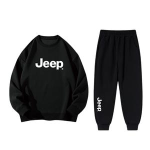 Повседневная спортивная одежда для подростков Jeep, черный