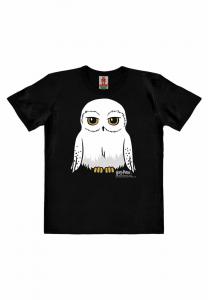 Футболка с принтом HARRY POTTER – HEDWIG LOGOSHIRT, черный