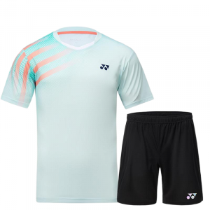 Футболка для бадминтона унисекс YONEX, черный