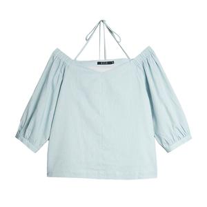 Футболка женская V-образный вырез ELLE, светло-зеленый