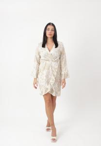 Платье Elara Day dress, Braun/Beige