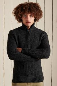 Свитер Джейкоба Хенли Superdry, черный