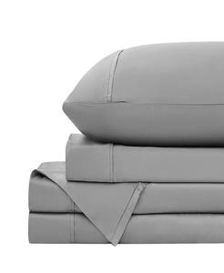 Коллекция роскошных простыней премиум-класса с очень глубокими карманами Southshore Fine Linens, серый