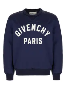 Хлопковая толстовка Givenchy, синий