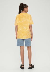 Футболка с принтом BATIK MIT STATEMENT QS, кремовый