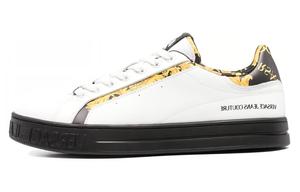Кроссовки VERSACE JEANS Skateboarding Shoes Men Low-top White, белый