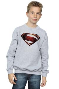 Толстовка с эмблемой Супермена из фильма «Лига справедливости» DC Comics, серый