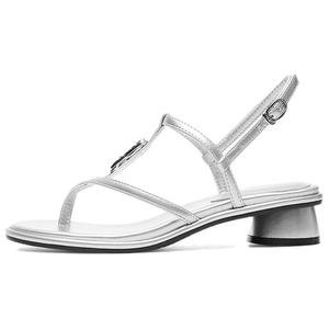 Сандалии с одним ремешком женские AGSDON, Silver