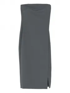 Платье миди без бретелек Entire Studios, серый
