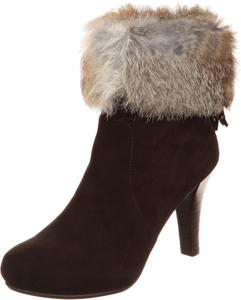 PARADIS COULEUR 313020 Короткие ботинки с кисточками и двойным застегиванием, Dark Brown Suede