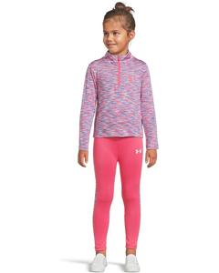 Детский комплект Under Armour Kids Tech Twist 1/4 Zip (маленький ребенок), Super Pink