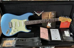 Fender Custom Shop 1965 Journeyman 2024 - Состаренный Lake Placid Blue / 7 фунтов 8,2 унции. № CZ583150