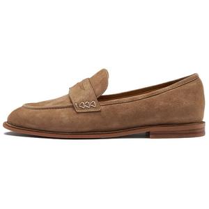 LE SAUNDA Лоферы женские цвета хаки