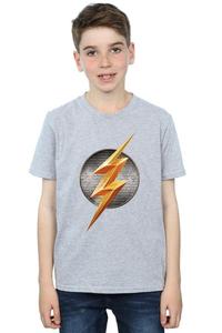 Футболка с эмблемой фильма «Лига справедливости» DC Comics, серый