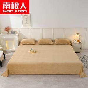 Antarctic Простыня на резинке 400х245 см, молочный велюр, цвет хаки