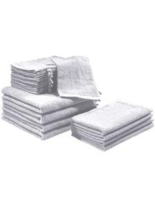 Redbest  Набор махровой ткани, легкий, 20 предметов, цвет Oceanside, серебристый