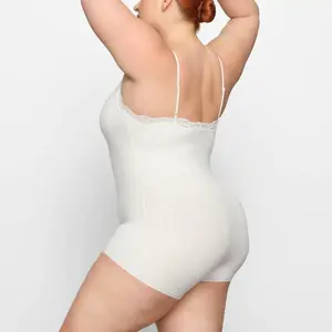 Боди Женский Мраморный Skims