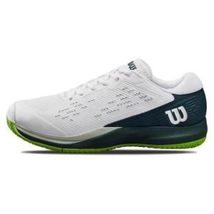 Теннисные кроссовки Rush Pro мужские с низким верхом, белые/зеленые Wilson