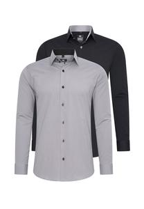 Рубашка (2 шт) приталенного кроя RUSTY NEAL, серый