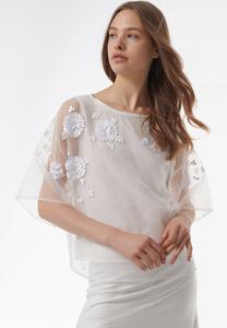 Блуза Leem FLORAL EMBELLISHED, White