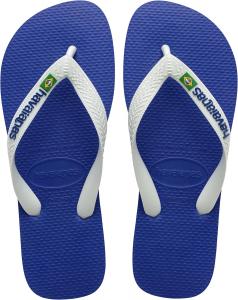 Вьетнамки Havaianas Top Brazil Logo, унисекс для взрослых, синий