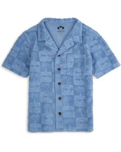 Рубашка Appaman Kids Resort Shirt, цвет Denim Blue