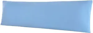 Наволочка bellana "Мако-Джерси", (1 шт.), для боковых подушек 40х140 см, цвет mittelblau