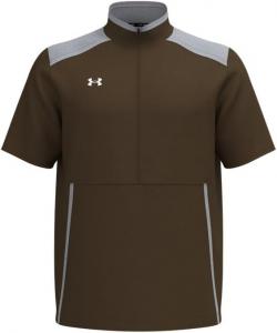 Under Armour Mens Motivate 3.0 футболка с коротким рукавом - водонепроницаемая, Brn-Mod Gray