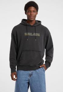 Худи Guess Jeans Hoodie, Mehrfarbig Schwarz/Multi-Coloured