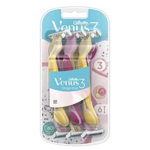 Одноразовые бритвы Venus 3 Dragonfruit, 6 шт. Gillette