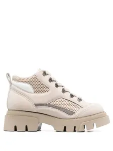 Ботинки на массивной подошве Brunello Cucinelli, нейтральный