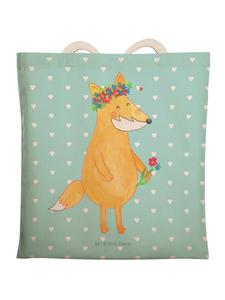 Шоппер Mr. & Mrs. Panda, цвет türkis pastell