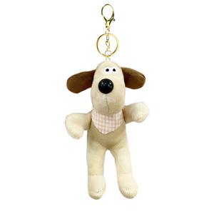 Плюшевый кулон для собачьей сумки Palm Dog Cute Scarf, 12 см Dolls and bears dance, красный