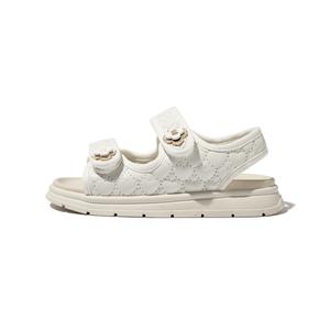 Сандалии детские, с низким верхом, дышащие, с противоскользящей подошвой, с амортизацией и износостойкостью BELLE, бежевый