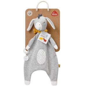 Первая мягкая игрушка Ослик из коллекции Nature. Fehn