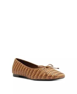 Женские соломенные туфли-лодочки Arissa Slip On Schutz, коричневый