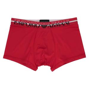 Эксклюзивные боксерские шорты EMPORIO ARMANI ко Дню святого Валентина, застежка спереди, европейский размер, цвет 16. Red