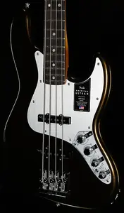 Fender American Ultra II Jazz Bass с накладкой из черного дерева, цвет Texas Tea (634)