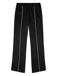 Спортивные штаны с полосками и замочной застежкой Diesel, черный